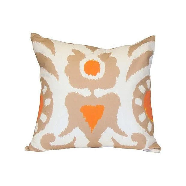 Dana Gibson Taupe Agra 22" Pillow