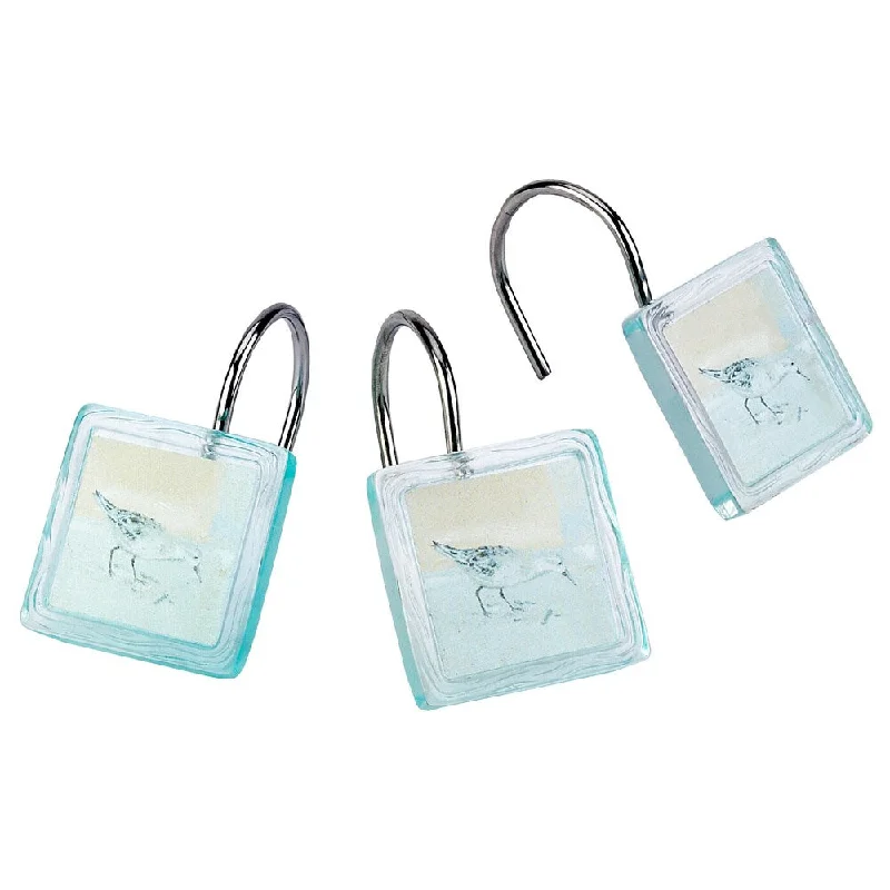 Avanti Blue Waters Shower Curtain Hooks