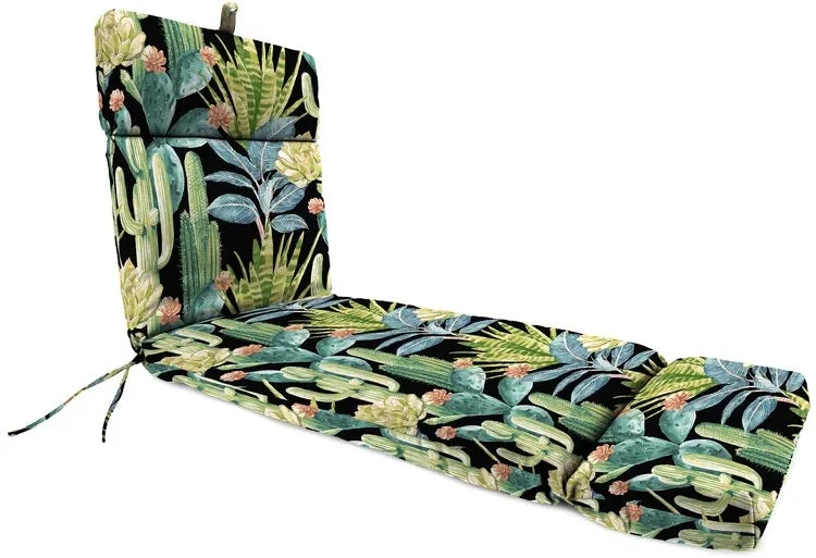 Hatteras Ebony Universal Replacement Chaise Lounge Chair Cushion 9752