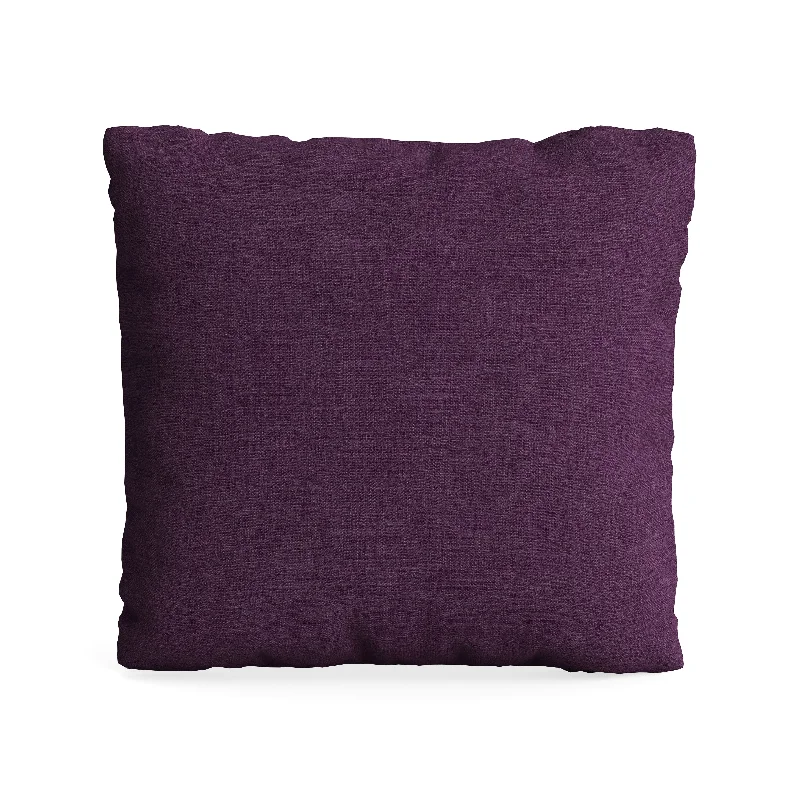 Square Accent Pillow 22 x 22 | Aubergine