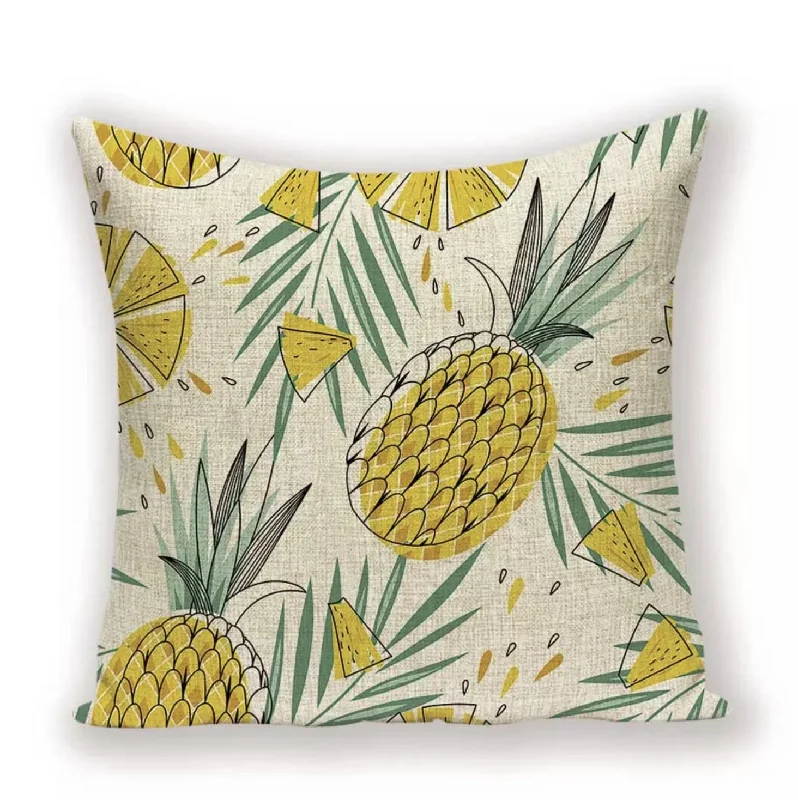 Cushion cover linen - Pineapple