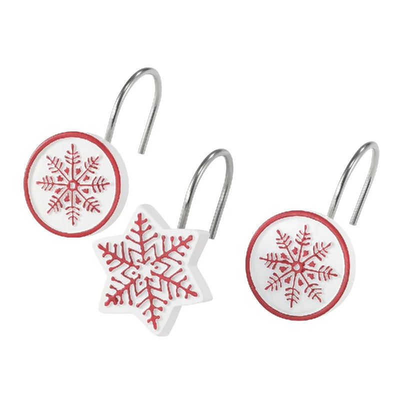 Avanti Sparkle Shower Hooks - White