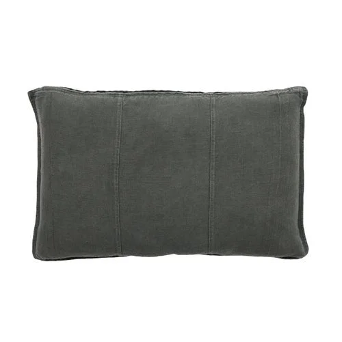 Eadie Lifestyle Luca Linen Slate Cushion 40cm x 60cm