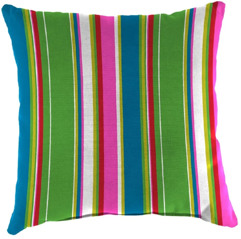 16" Covert Stripe Island Outdoor Throw Pillow 9952