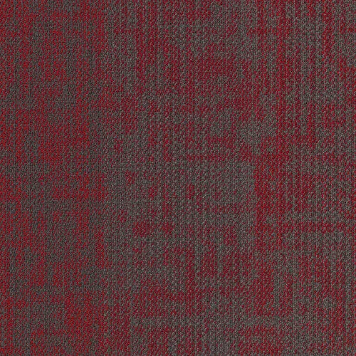 Shaw Contract - Creative Zone - Daydreamer Tile - 24 in. x 24 in. - Commercial Carpet Tile - Reveal Red