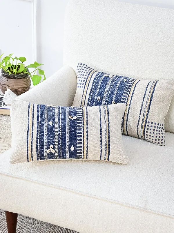 NAUTICAL BLOOM- LUMBAR CUSHION COVER