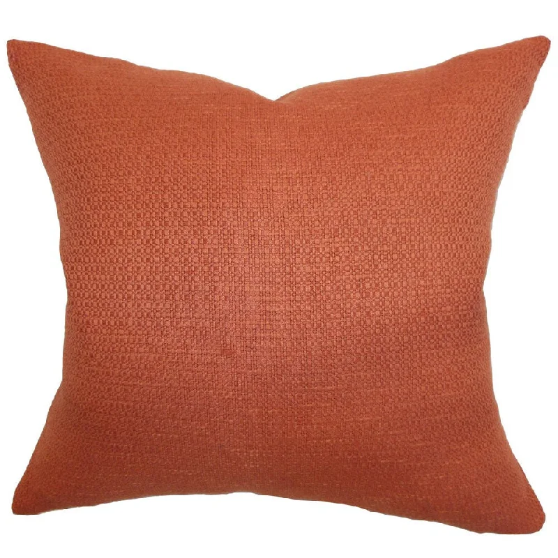 Iduna Solid Euro Sham Rust