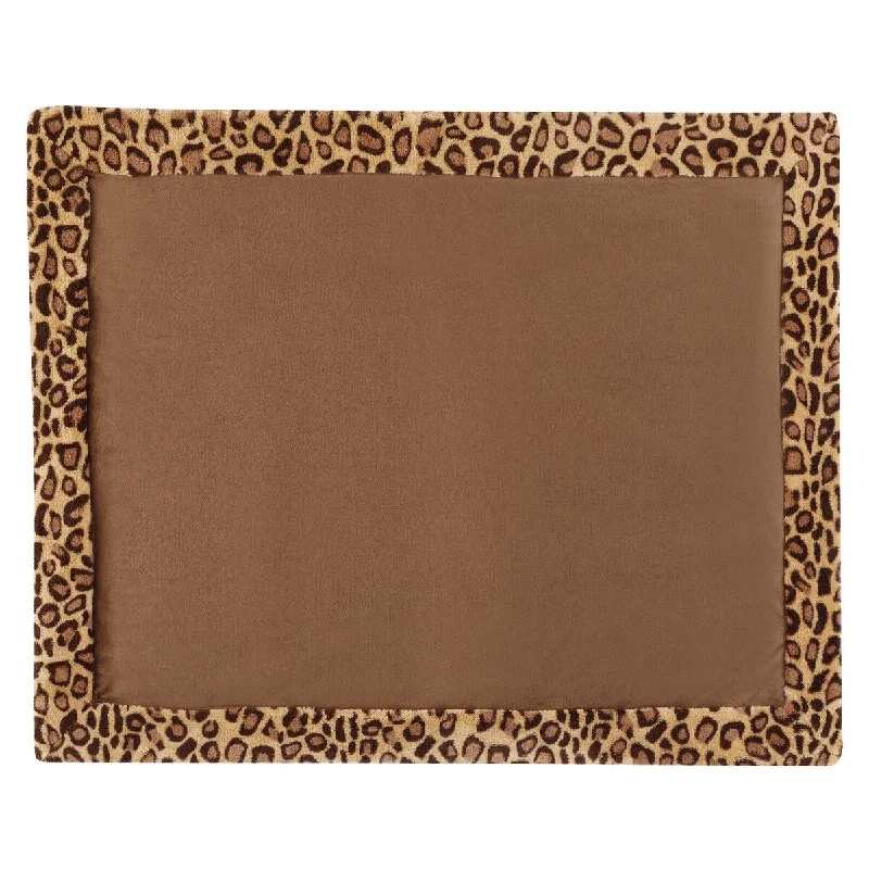 Leopard Print Cozy Plush Fleece Pillow Sham