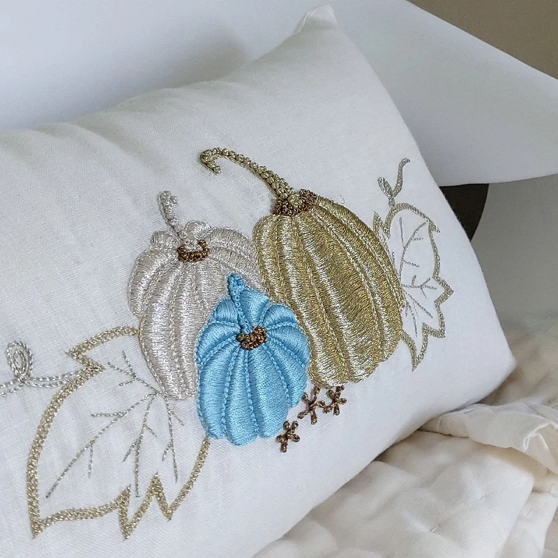 Heirloom Pumpkin Pillow Cover, Fall Decor