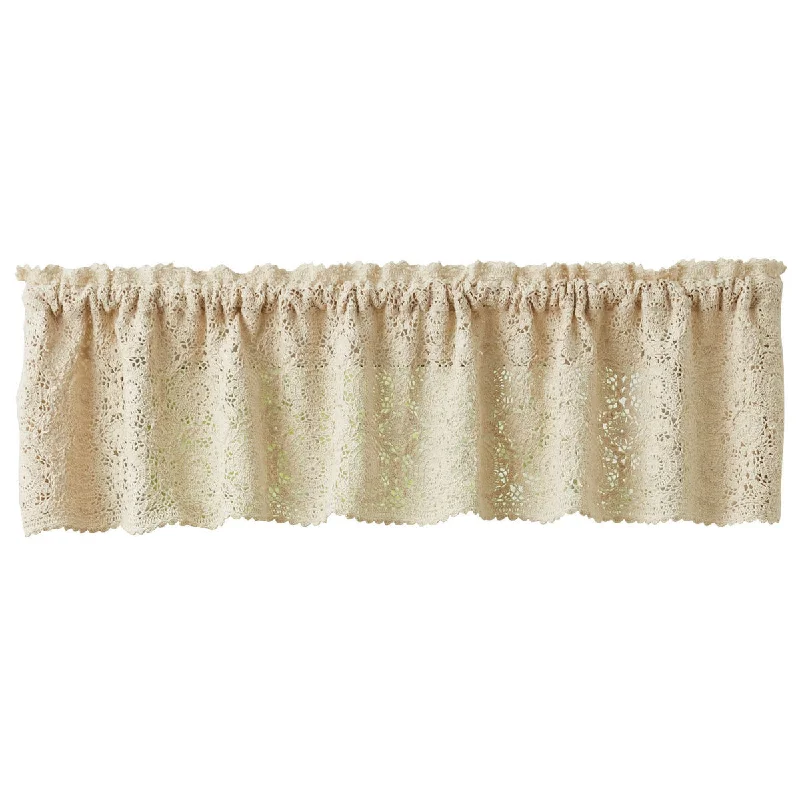 Cream Lace Valance 120-47C