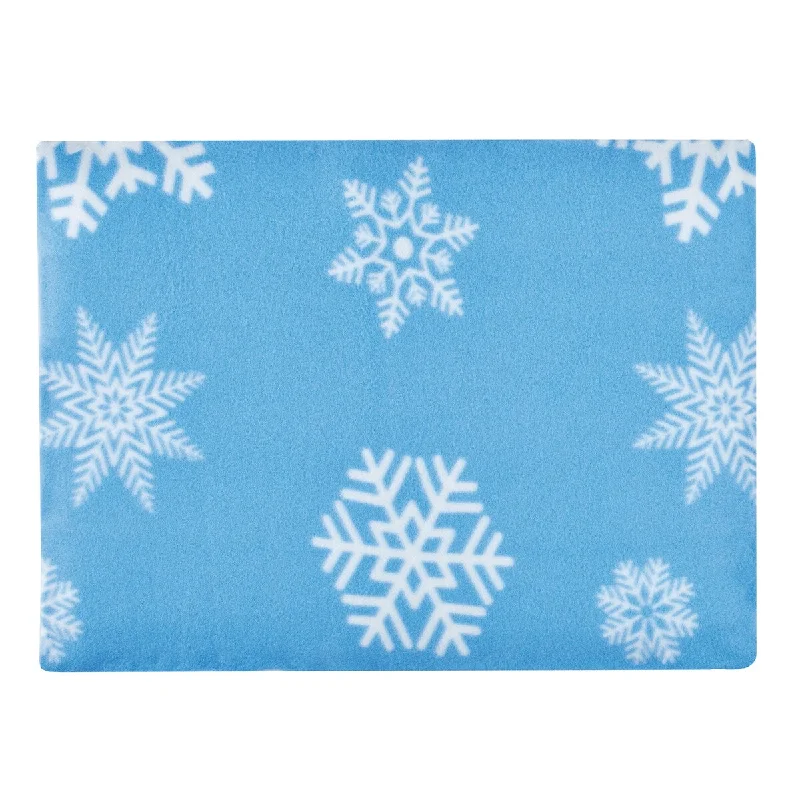 Winter Snowflake Ultra Cozy Fleece Pillow Sham