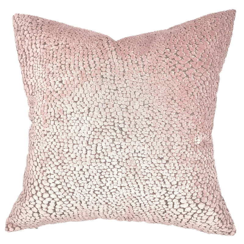 Roquefort Blush Throw Pillow Cover 22x22