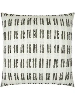 Contempo Neutrals Outdoor Pillows/Boho Hashmarks Natural