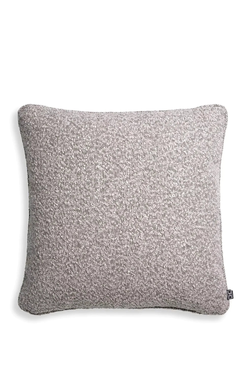 Gray Minimalist Boucle Cushion | Eichholtz