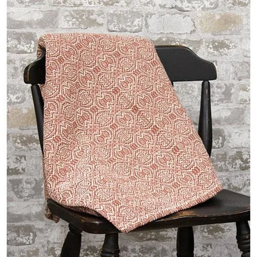 Cream & Pumpkin Pebblebrook Throw