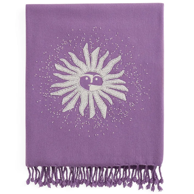 Sun Embellished Throw