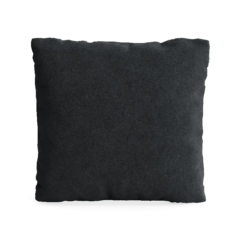 Square Accent Pillow 22 x 22 | Coal