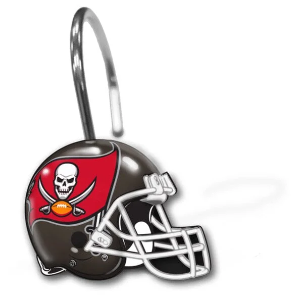 NFL 942 Bucs Shower Curtain Rings - Multi