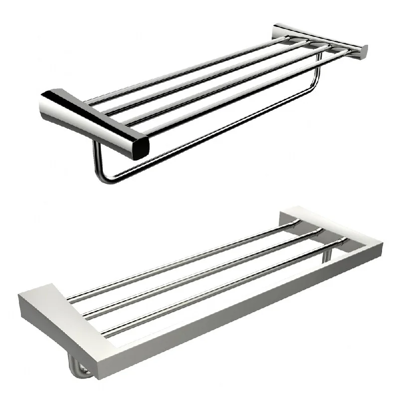 Single Rod And Multi-Rod Towel Rack Accessory Set