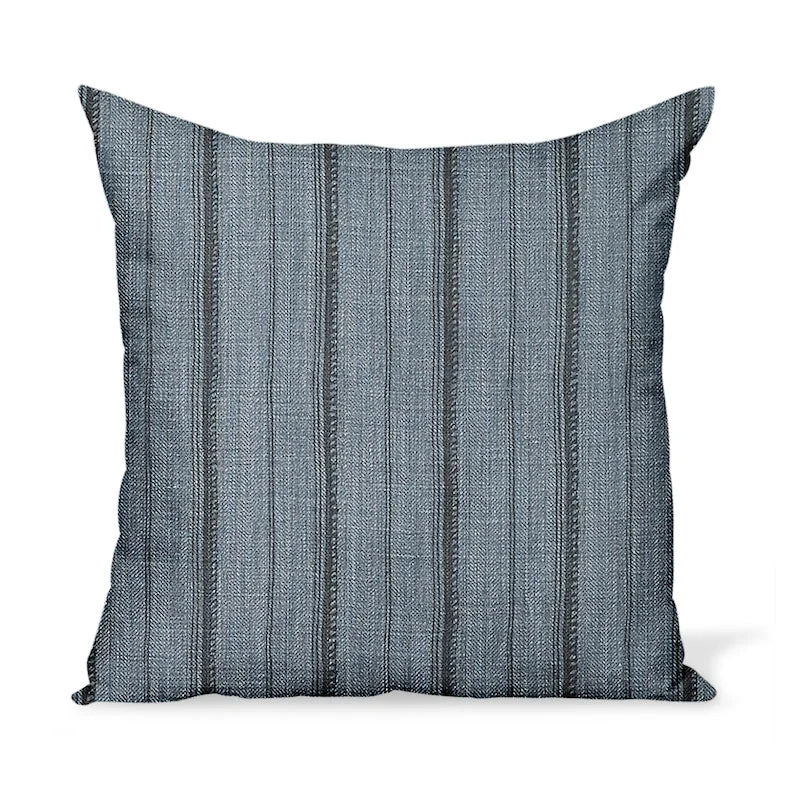 Peter Dunham Textiles Malabar in Slate Pillow