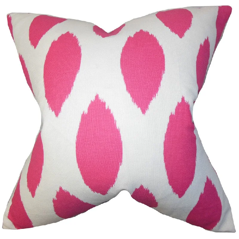 Juliaca Ikat Euro Sham Pink