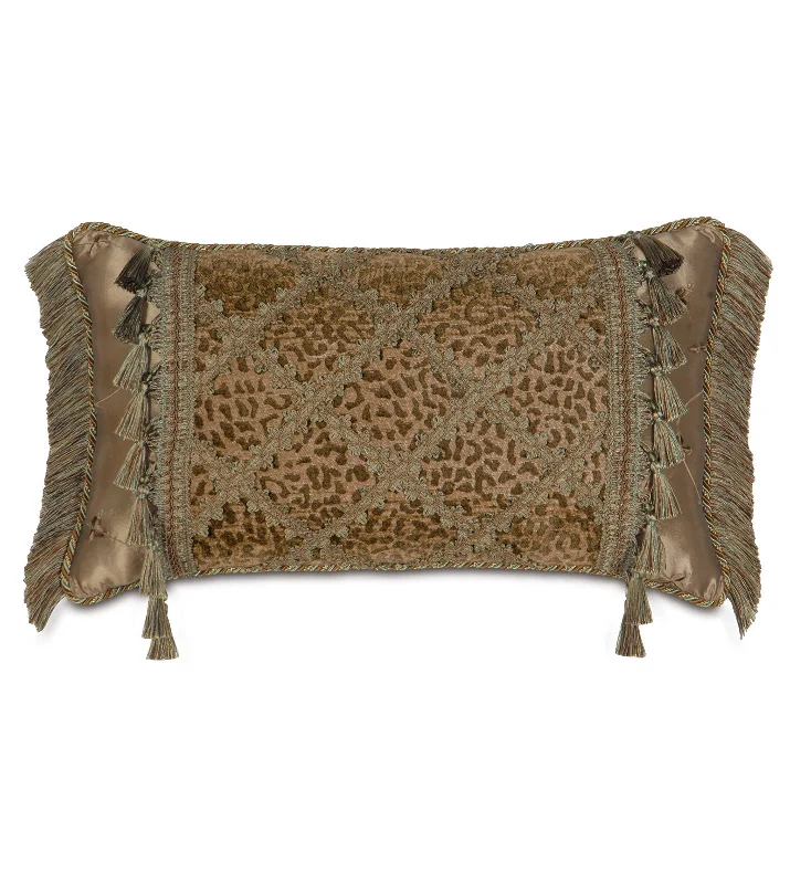 Palais Leopard Lumbar Pillow Cover 15x26