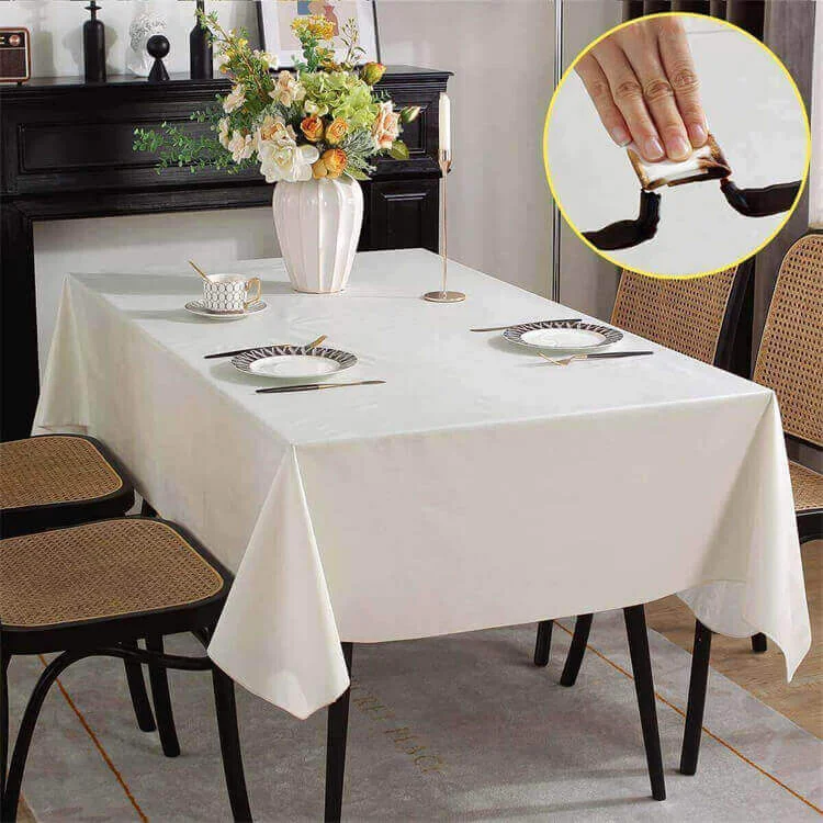 Vinyl Tablecloths With Flannel Backing