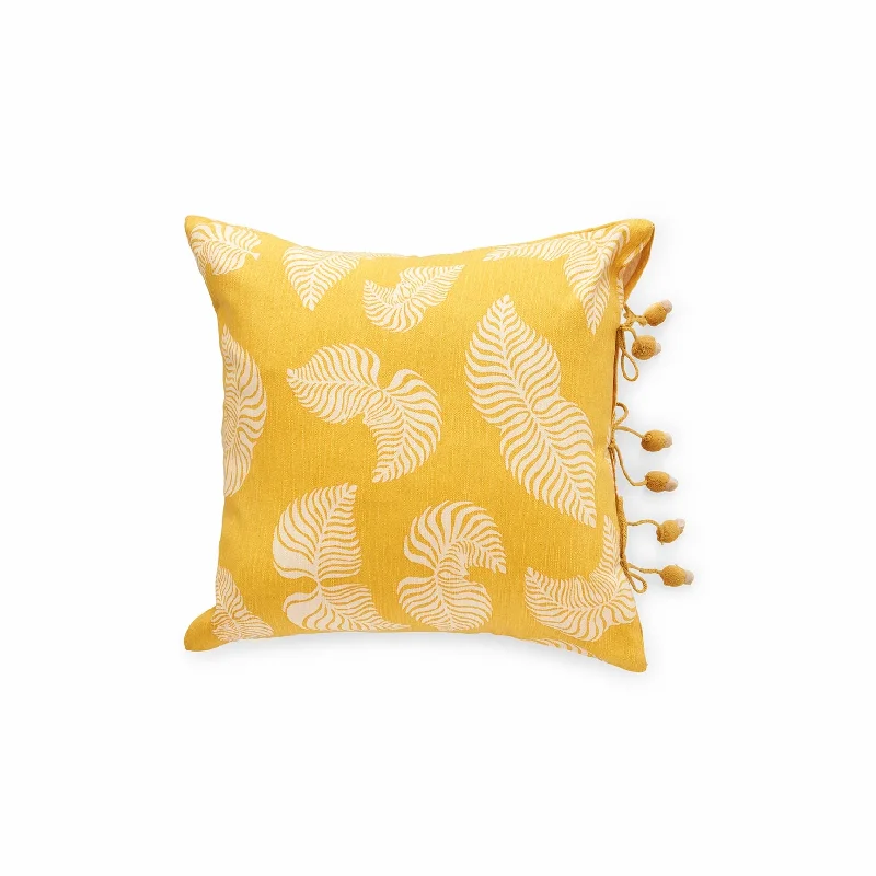 Urja Cushion - Golden Yellow