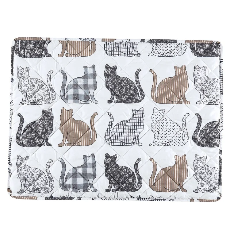 Nala Cat Patterned Pillow Sham Set