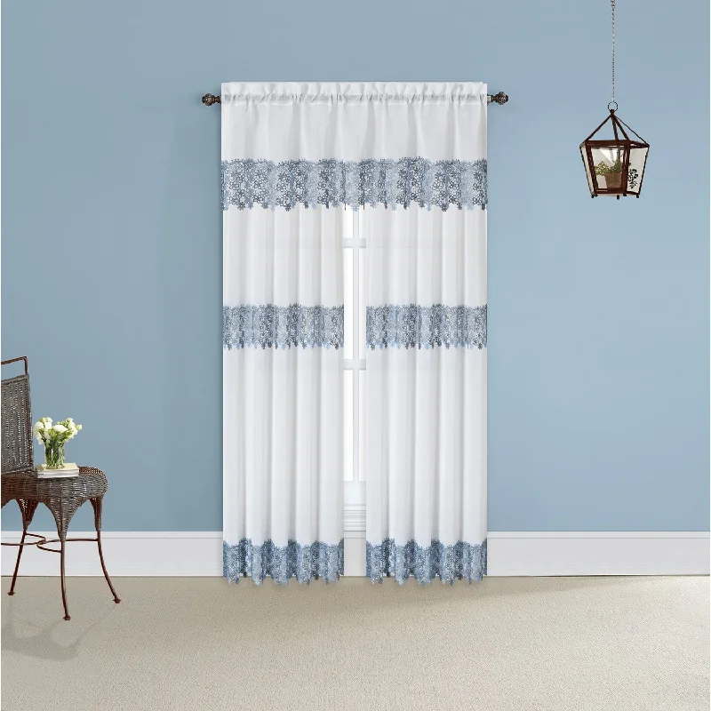 Blue Lillian Curtains