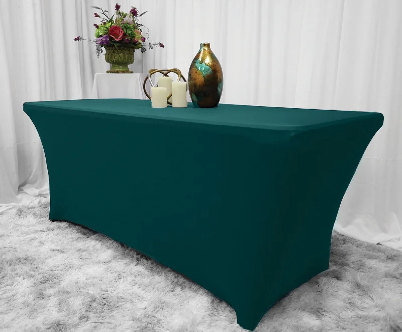 6 Ft Rectangular Spandex (220 GSM) Table Cover - Oasis (1pc)