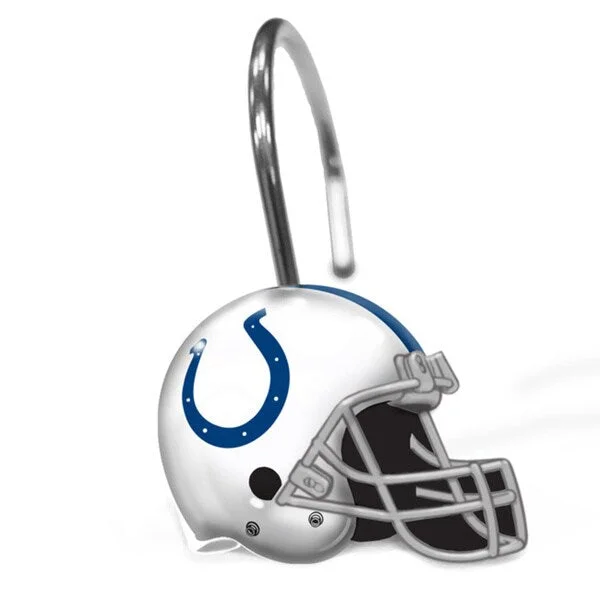 NFL 942 Colts Shower Curtain Rings - Multi