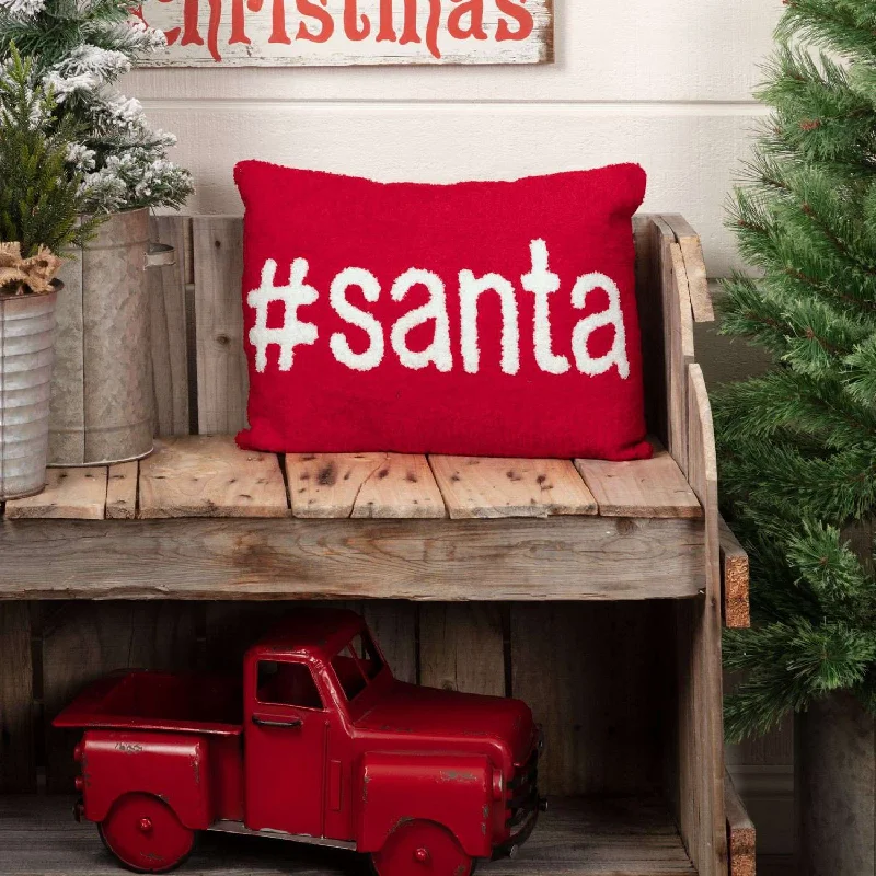 #Santa Pillow 14x18