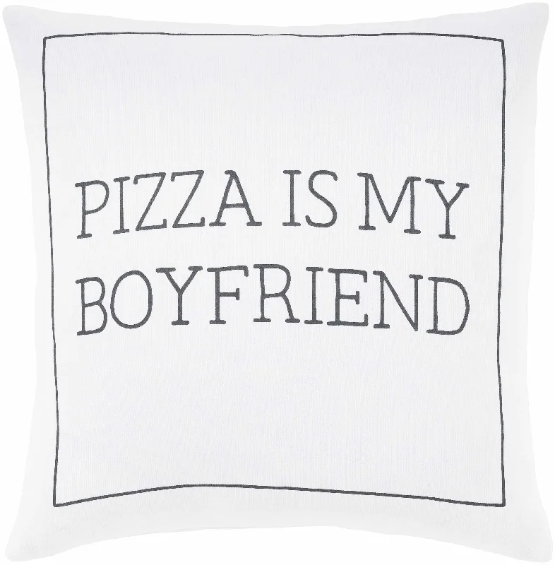 Annona Pizza is My Boyfriend Throw Pillow - Clearance