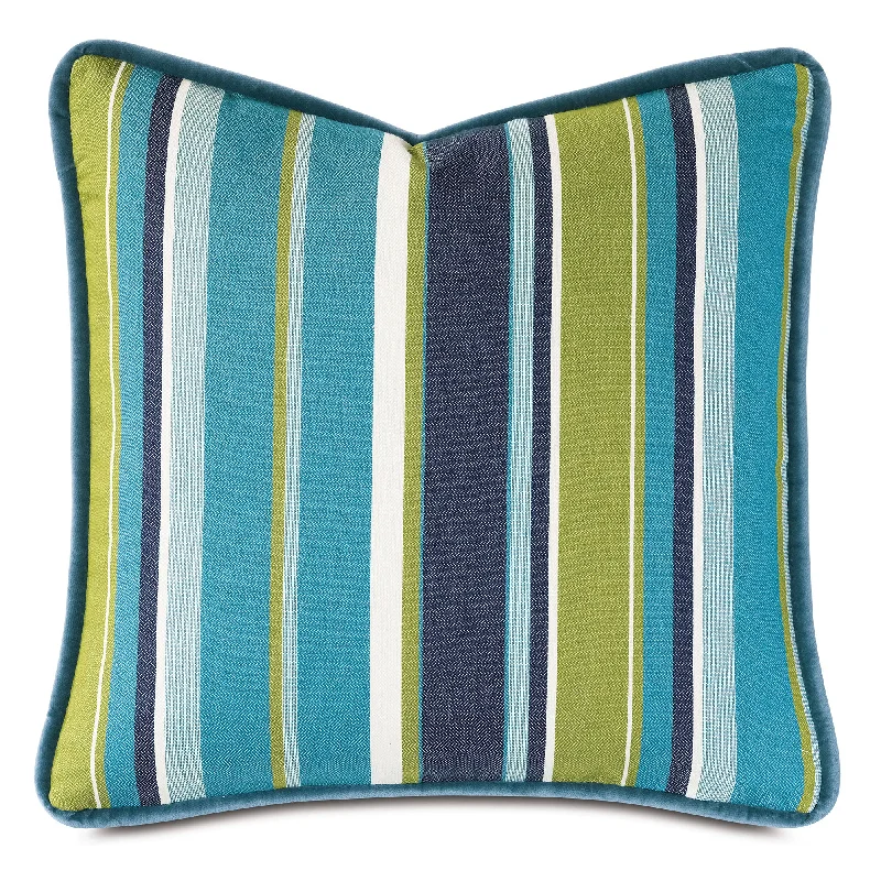 Piperton Marine Throw Pillow Cover 20x20