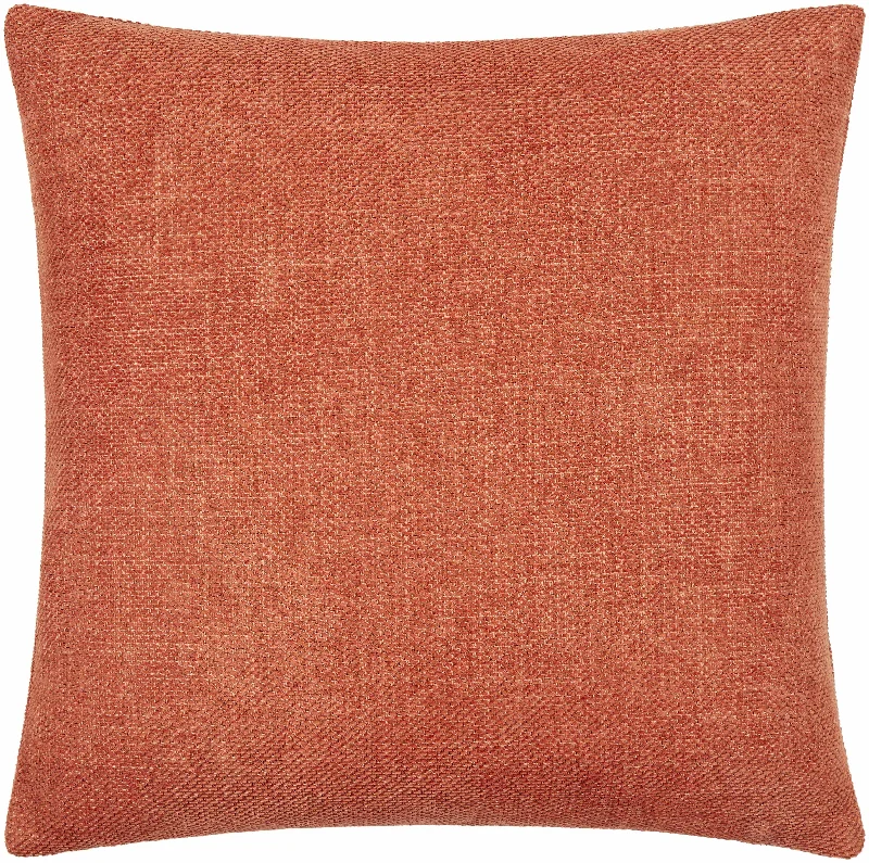 Reijo Terracotta Linen Look Accent Pillow