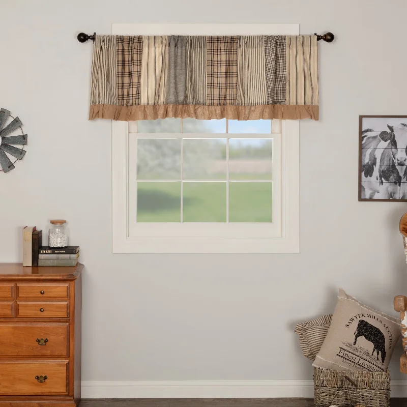 Sawyer Mill Patchwork Window Valance 38040