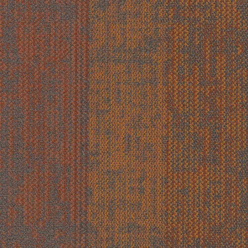 Shaw Contract - Creative Zone - Daydreamer Tile - 24 in. x 24 in. - Commercial Carpet Tile - Peptalk Orange