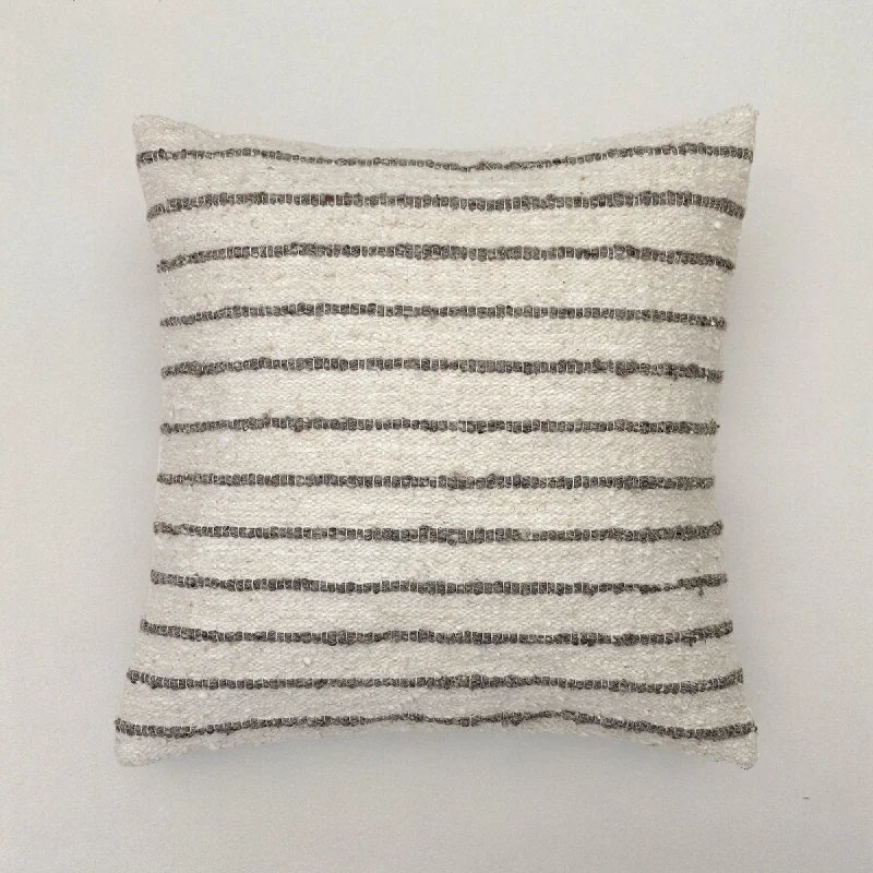 Gray Wool Pillow Covers by Diego Olivero Studio