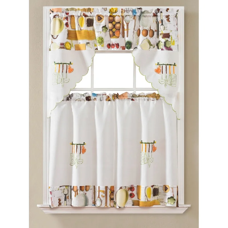 Urban Pantry Kitchen Curtain