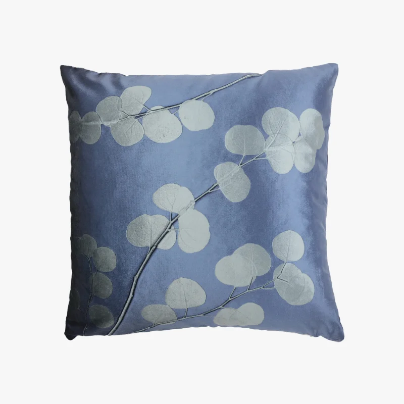 Eucalyptus Twilight on Cobble Signature Velvet Pillows