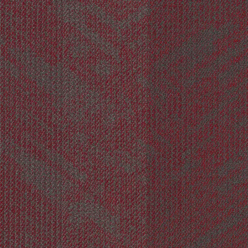 Shaw Contract - Creative Zone - Imagine Tile - 24 in. x 24 in. - Commercial Carpet Tile - Reveal Red