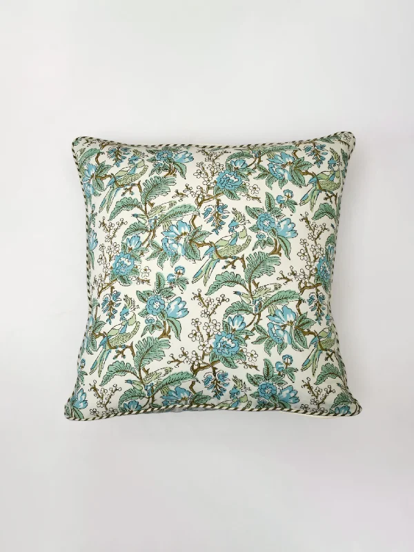 Cushion Cover Indian Toile Block Printed