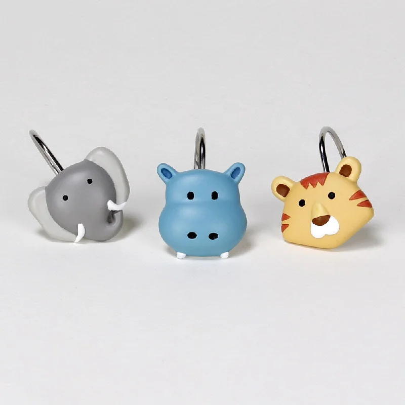 Saturday Knight Safari Shower Curtain Hooks