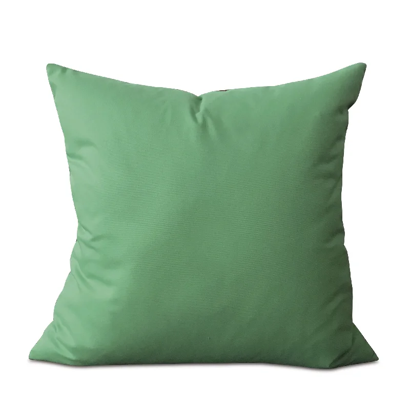 Lime Green Solid Lumbar Pillow Cover 15x26