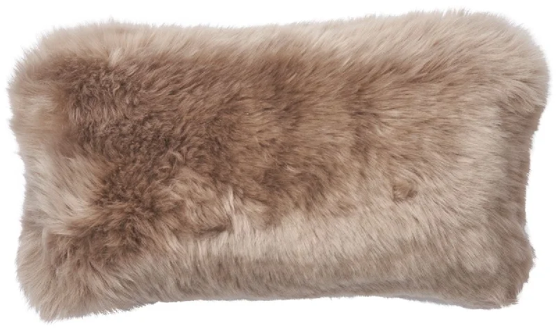 Long-Wool Sheepskin Cushion