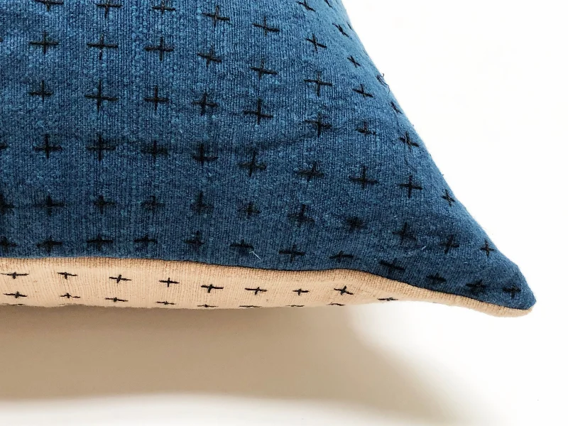 Indigo & Himalayan Pillow Cover 28x28in