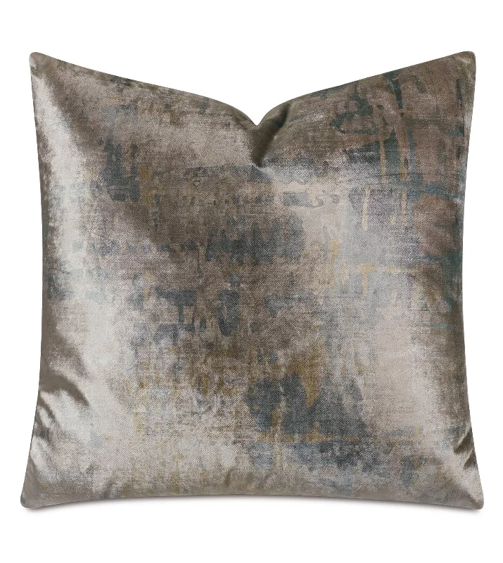 Enchanted Night Velvet Throw Pillow Cover 22x22