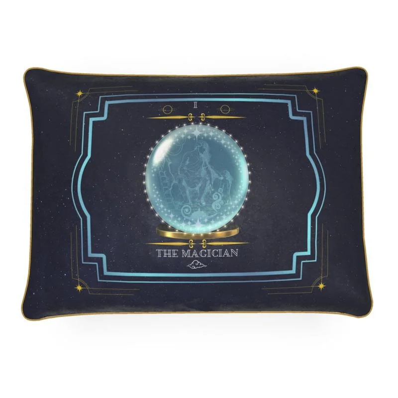 Major Arcana Tarot Card Luxurious Velvet Sofa Cushion - The Magician