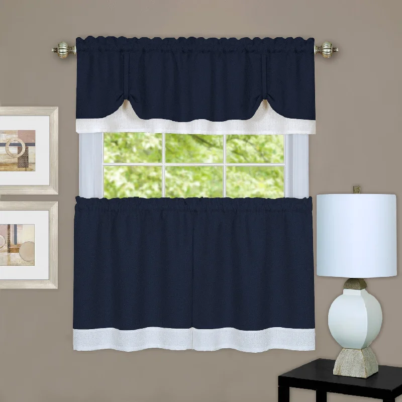 Darcy Tier & Valance Set 3-piece 1671